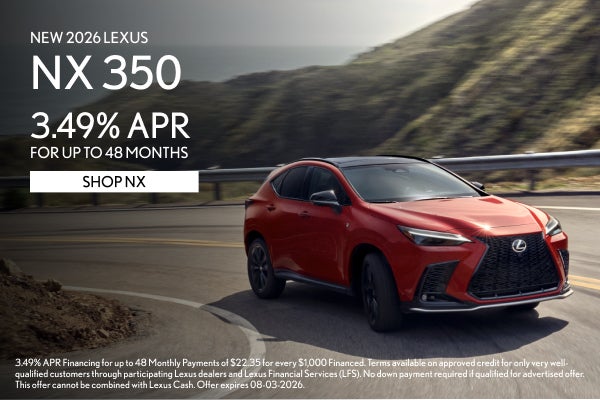NEW 2026 LEXUS NX 350